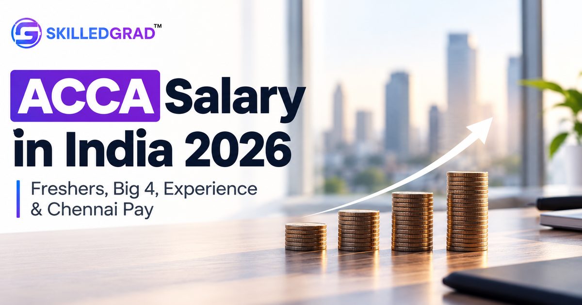 ACCA Salary in India 2026: Freshers, Big 4, Experience & Chennai Pay