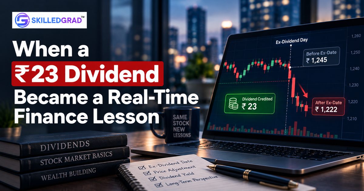 When a ₹23 Dividend Became a Real-Time Finance Lesson