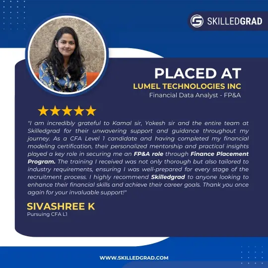 Sivashree CFA Testimonial (1)
